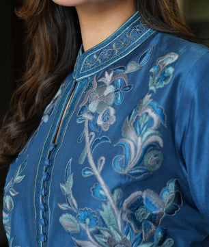 Teal Blue Jacket Suit