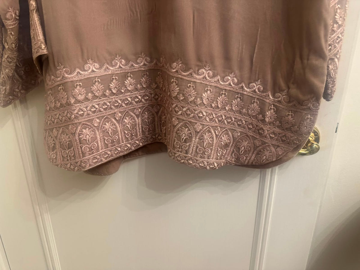 Rosewood Embroidered Tunic