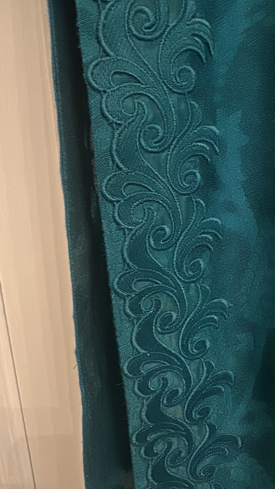 Teal Brocade